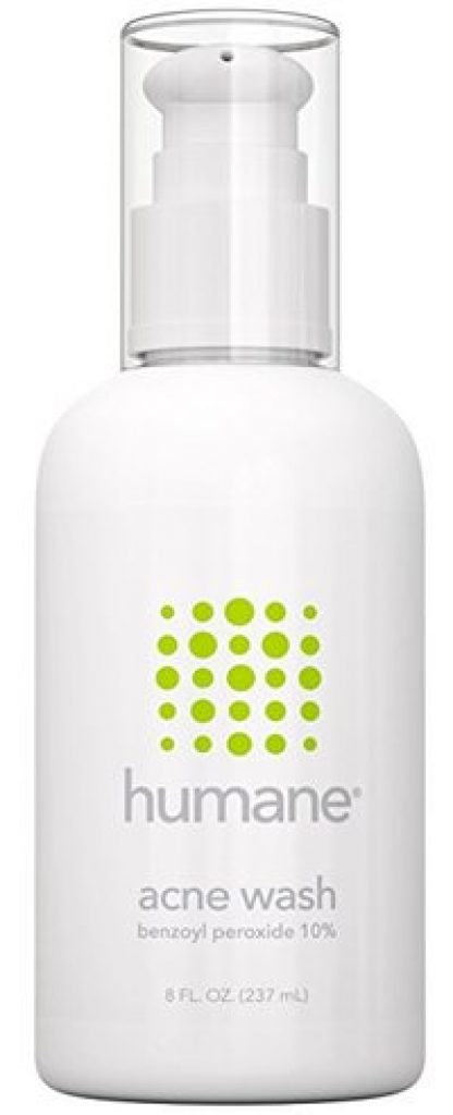 Humane Benzoyl Peroxide 10% Acne Treatment Body & Face Wash